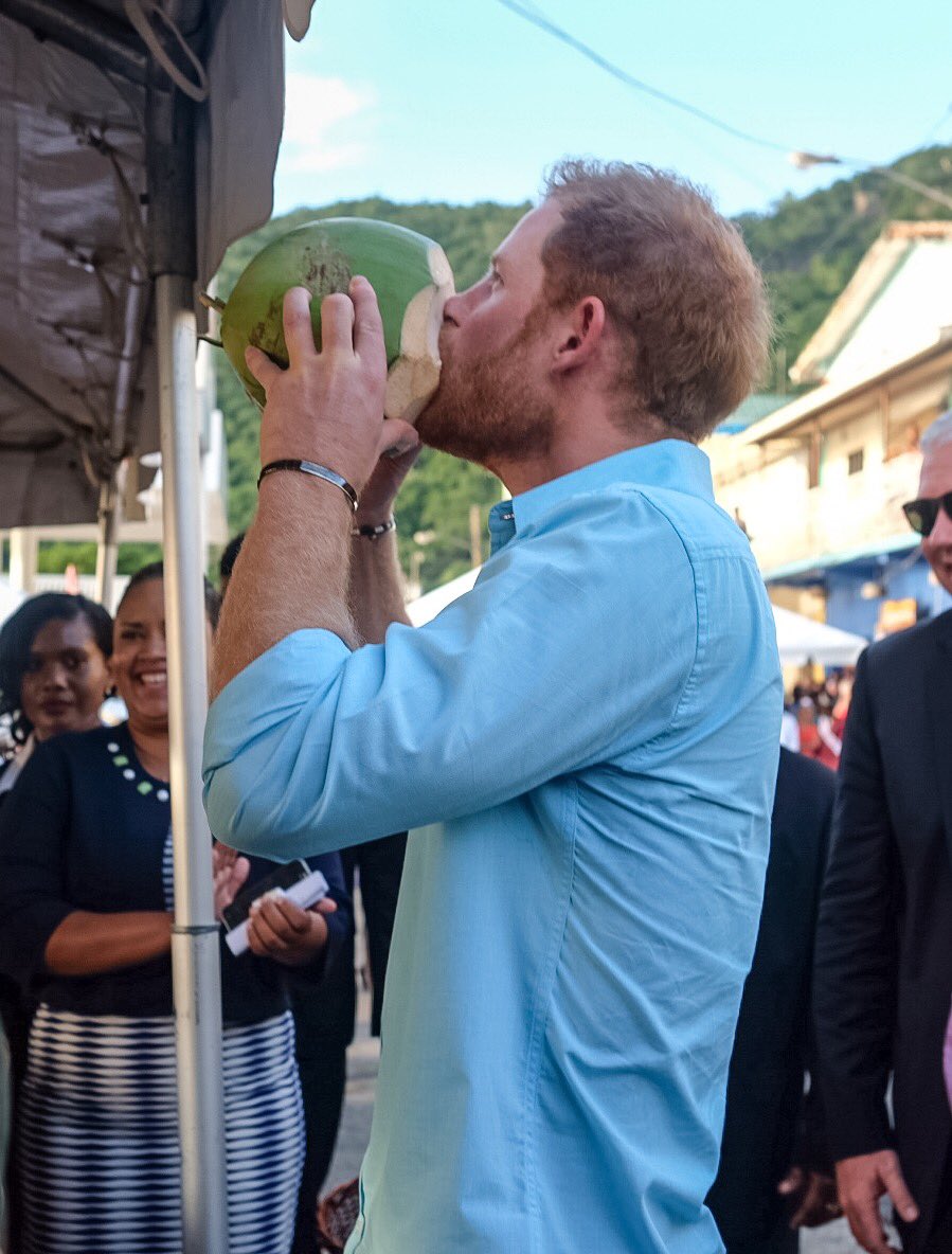 Kensington Palace on Twitter: “Trying out the local produce in