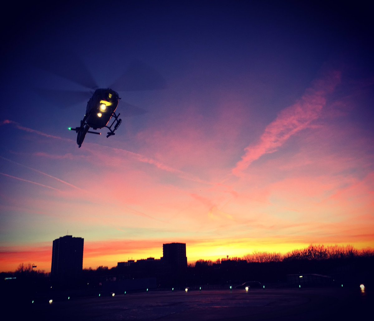 Prachtig! Aankomst #waddenheli aan het einde van de middag @MCLeeuwarden <a href="/kijlstra/">K i j l s t r a</a>