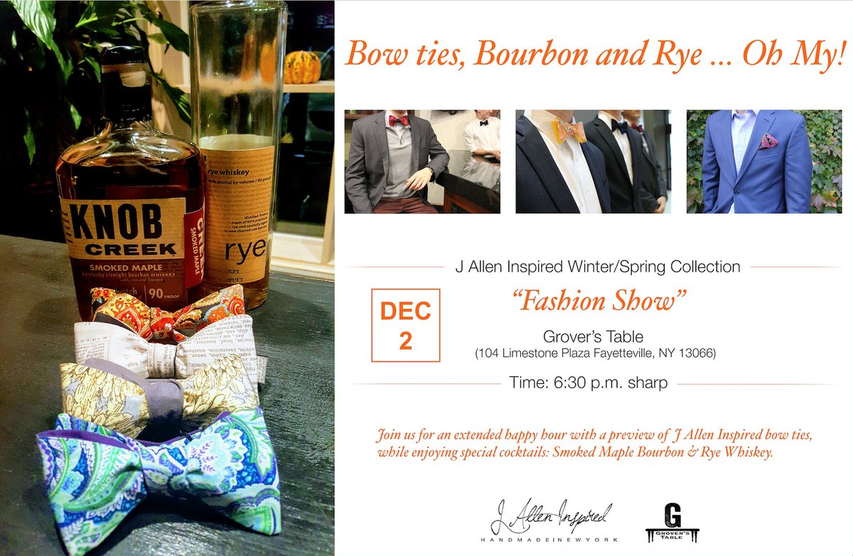 GroversTable's tweet image. Join us for the J Allen Inspired Winter/Spring collection