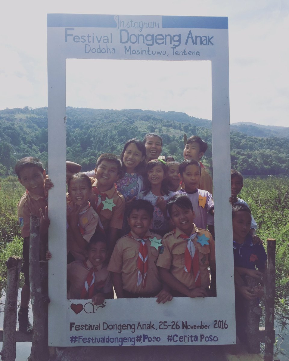 ProjectSophia_'s tweet photo. Keseruan kami sudah dimulai di hari kedua #FestivalDongengAnak #Poso #ceritaposo #anakposo #anakdanauposo https://t.co/vXb756SIwi