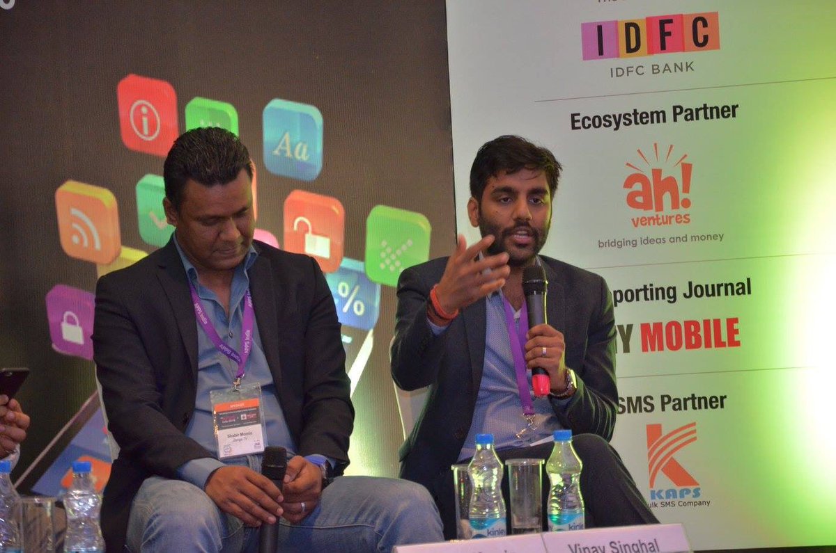 apps_india's tweet photo. Glimpse of APPS &amp; BOTS India 2016 -3 "Let the BOTS do the Chats" #appsindia16 #botsindia16 https://t.co/j3rE4RQXSg