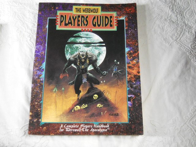 RaiseBid's tweet photo. Werewolf Players Guide White Wolf Gaming Book The Apocalypse 1993 - https://t.co/8aNUkl0TRN https://t.co/VTOD8SHUqi