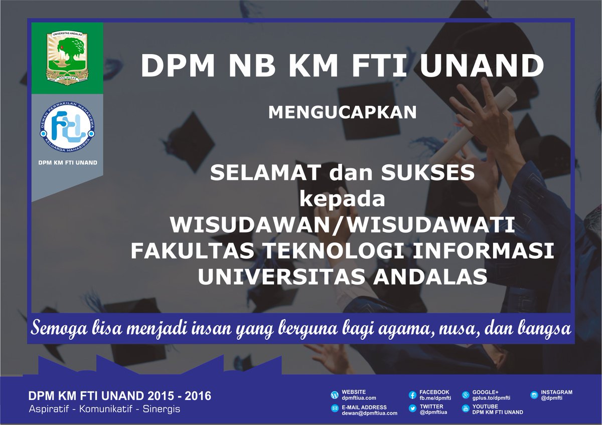 DPM KM FTI UNAND tweet media