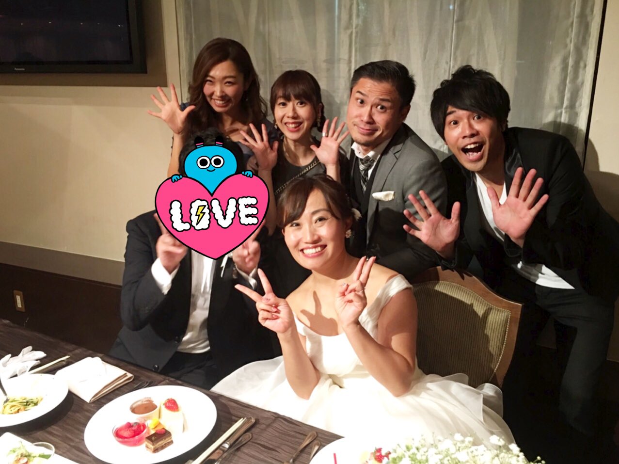 東塚菜実子 昨日はキンタロー の結婚式 キンちゃん幸せそうだったなぁ ๐ W ๐ 私もいつかは T Co Wtqcqgfb8l Twitter
