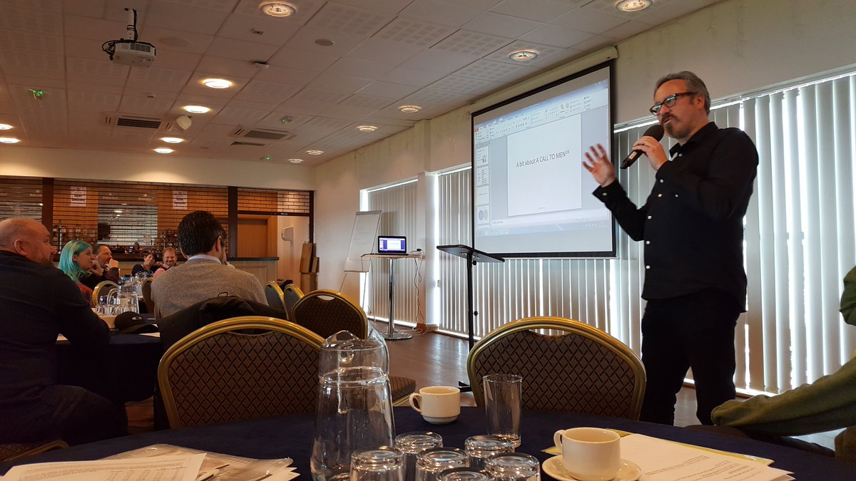 the_daily_panda's tweet photo. Thanx @ACallToMenUK for fab day! Inspiring to see so many people determined to tackle the roots of men's violence against women #ac2mexeter https://t.co/rG7eOX99vX