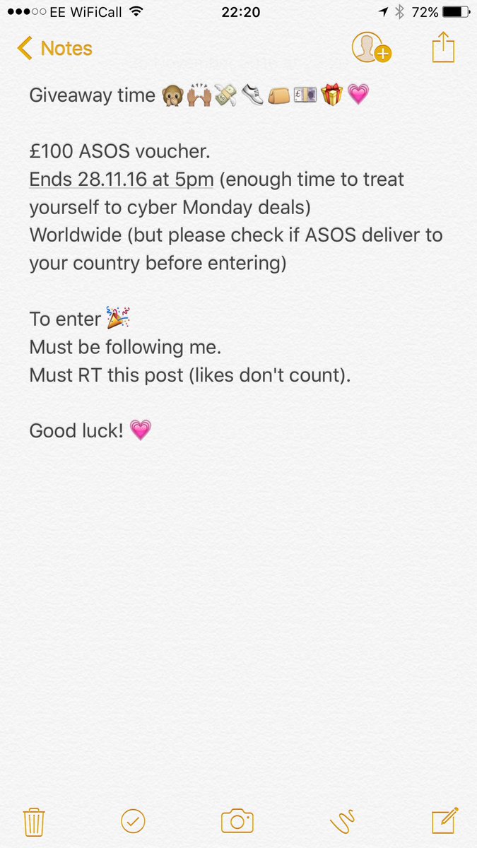 GraceFVictory's tweet photo. £100 ASOS voucher giveaway!! 💗💸 RT to enter. https://t.co/8LGOLGEHKk