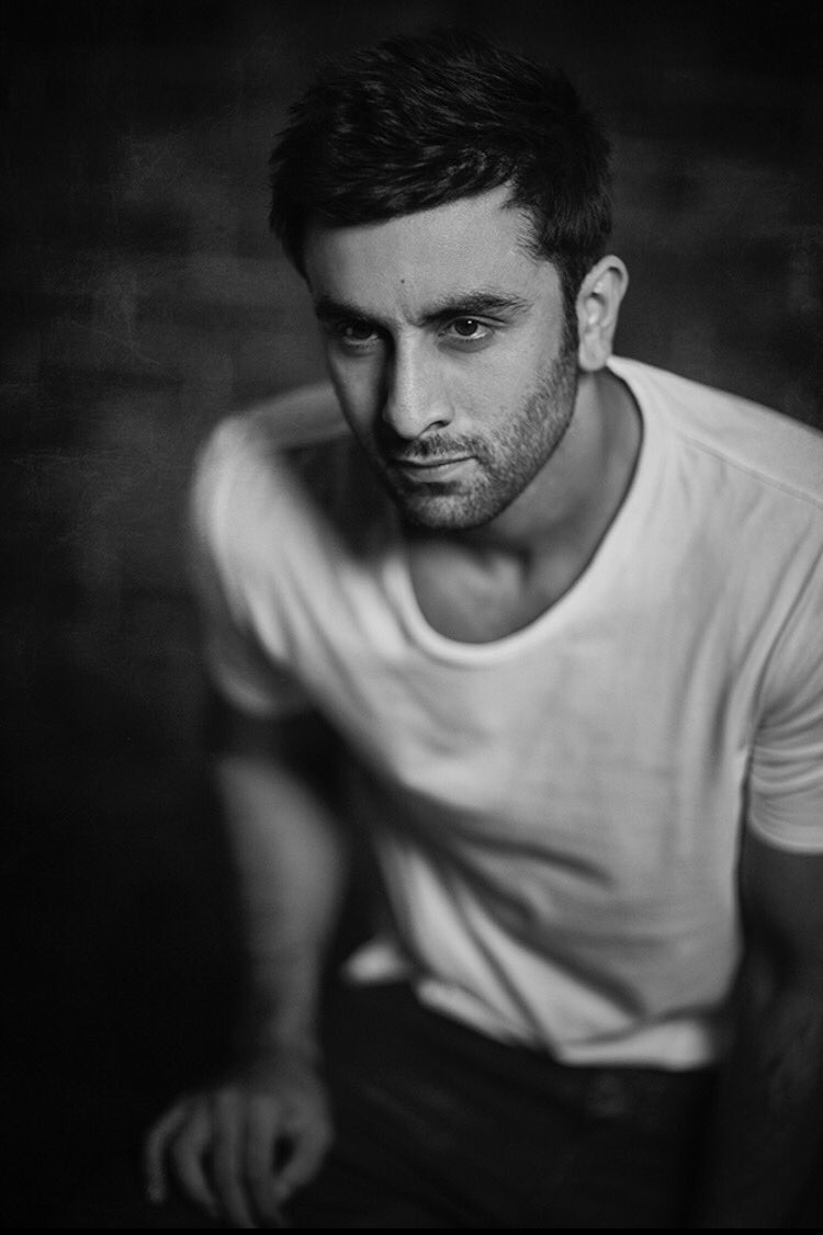 that shoot life; — White T-Shirt Series — Ranbir Kapoor for Rohan