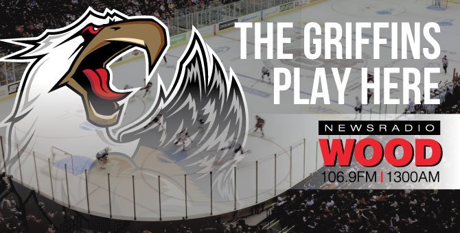 WOODRADIO's tweet photo. @griffinshockey pregame is now LIVE: https://t.co/jl6I5Hvmlm They play @VanAndelArena @monstershockey #DayAfterThanksgiving #GoGRR #GoGriffs https://t.co/Hpcu67N6J7