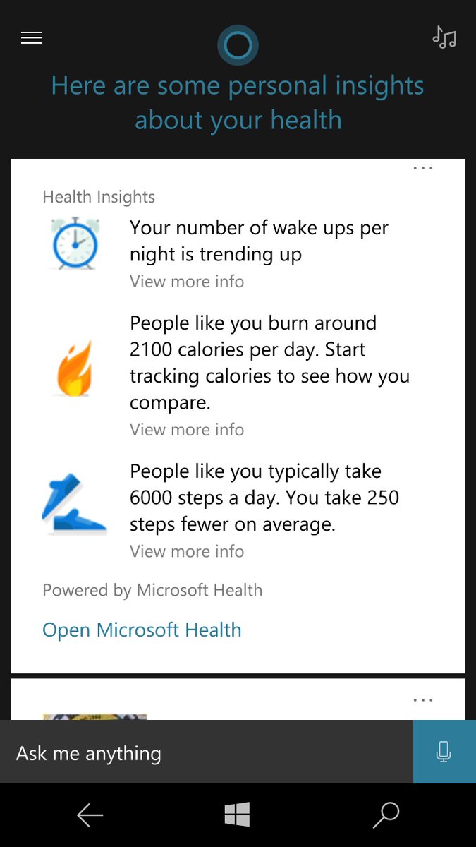 chrsmrtn's tweet photo. Okay this is exactly what I've been wanting for my sleep stats! Shame #microsoftband is coming to an end. @Microsoft https://t.co/n3EAtv7n1I