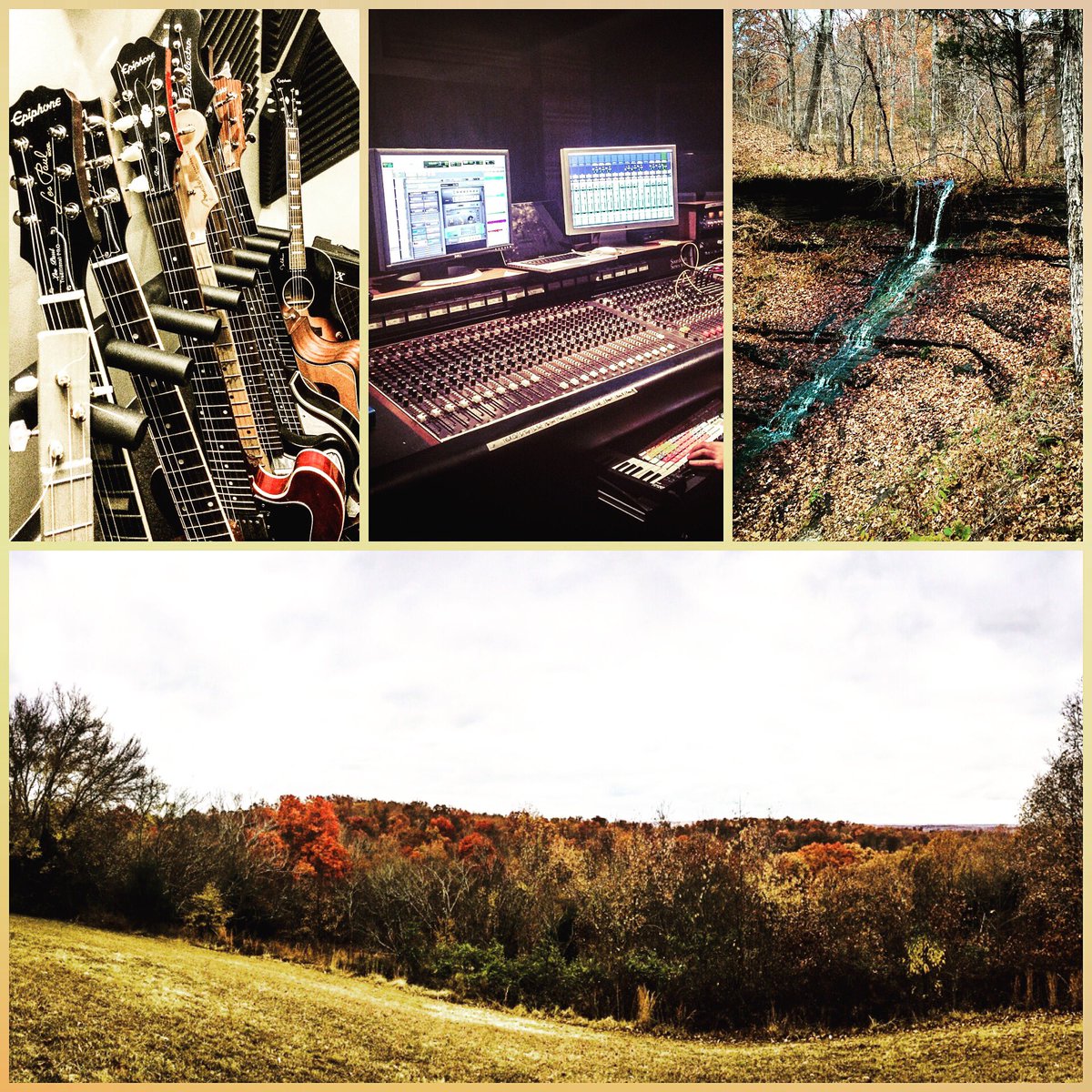 jhttmusic's tweet photo. Had an amazing #thanksgiving hiking the #natcheztrace and recording a new song in the studio! #newmusic #studio #outdoors https://t.co/l20ELheyNw