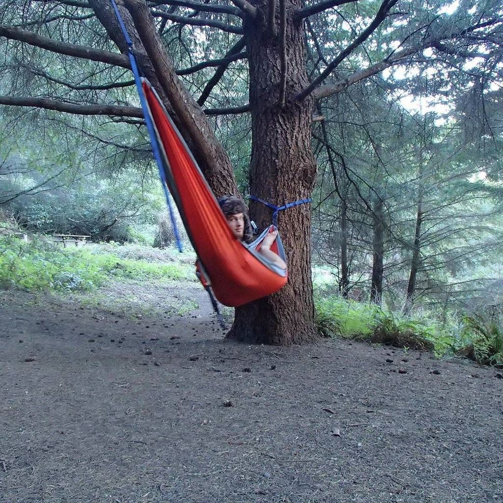 Slug_Pace's tweet photo. Caught in the act... of hammocking, it is a way of LIFE #hammocklife #glampingrevised #indatrees #backpackbarefoot https://t.co/pt7piqG1XF
