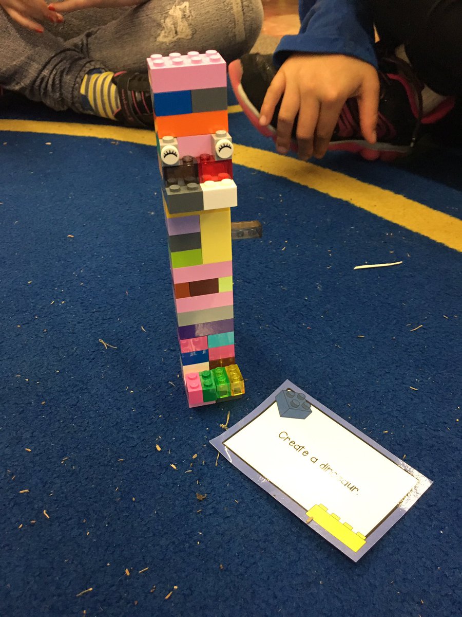 EllyLe4's tweet photo. Inspired by a PD with @czubrack and @vicalmakers my students and I tried a LEGO challenge today! #jmklearn #winnipeginquiry https://t.co/OkSjQ2MCXF