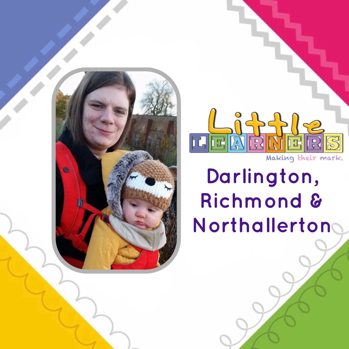 LittleLearnerUK's tweet photo. Welcome to Jemma our newest Little Learners franchisee! She now owns #darlington #richmond &amp; #Northallerton. Give a follow! @LittleLearnerDL https://t.co/dsSNrKEs3j