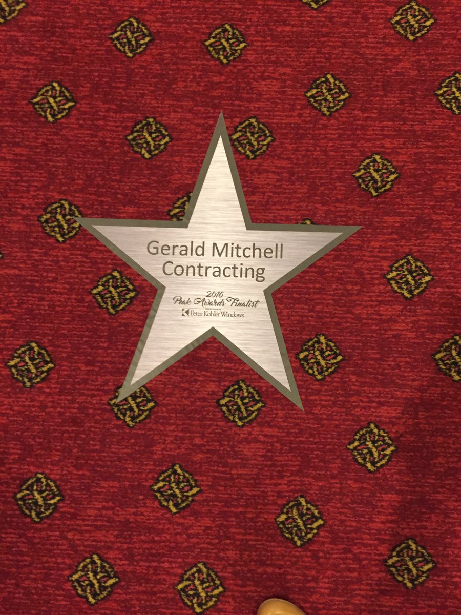 Gerald Mitchell Contracting tweet media