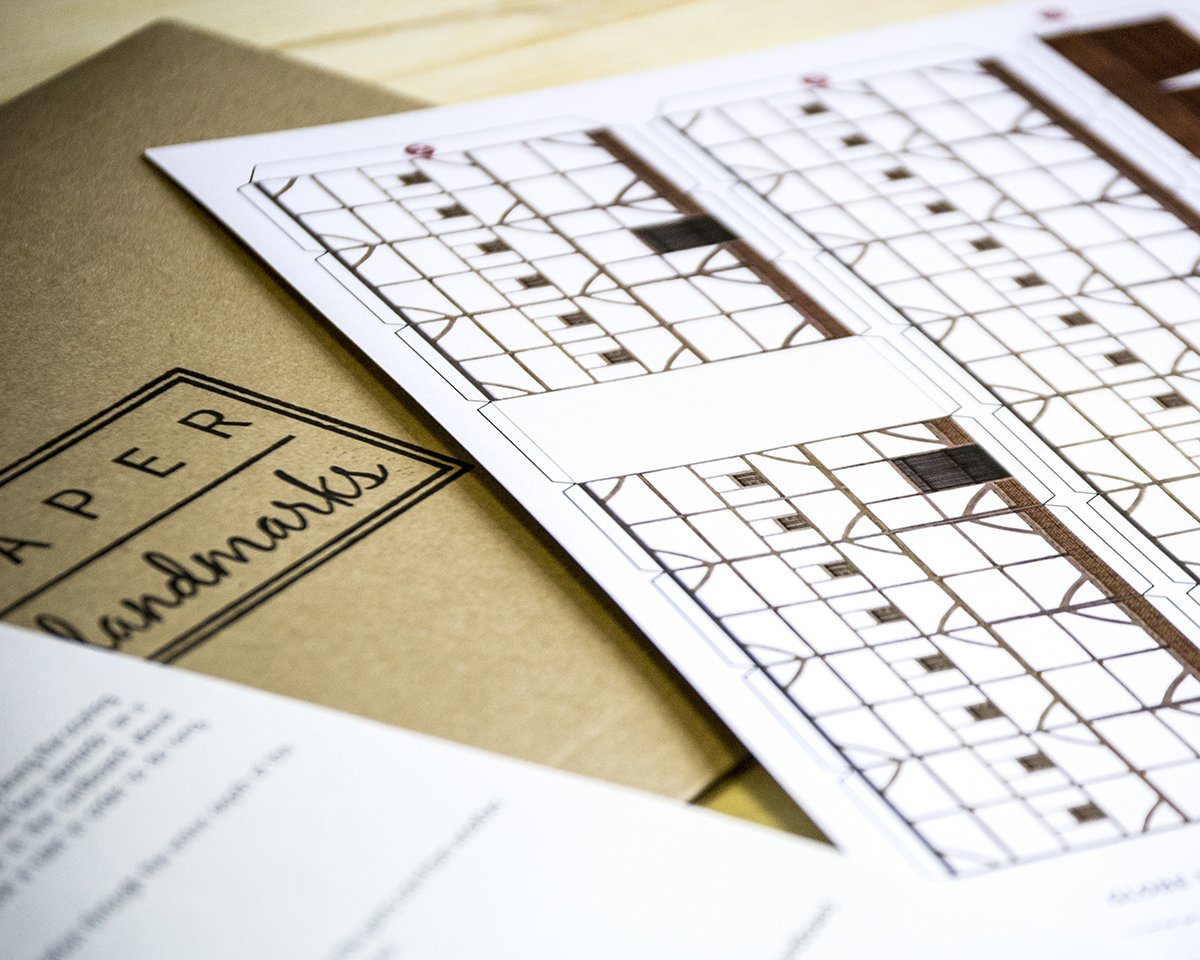 TrekSupport's tweet image. All @paperlandmarks paper model kits 30% OFF use code CYBER30 paperlandmarks.com #BlackFriday #CyberMonday #sale