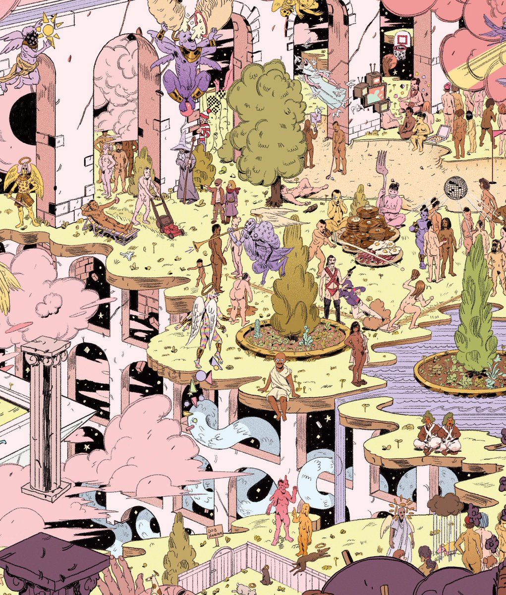 kjettpack's tweet photo. This is a thing I did For Cards Against Humanity. Two Giant illustrations in a giant Box. @cah More info later https://t.co/niym13UUYY https://t.co/EDepPP0jRI
