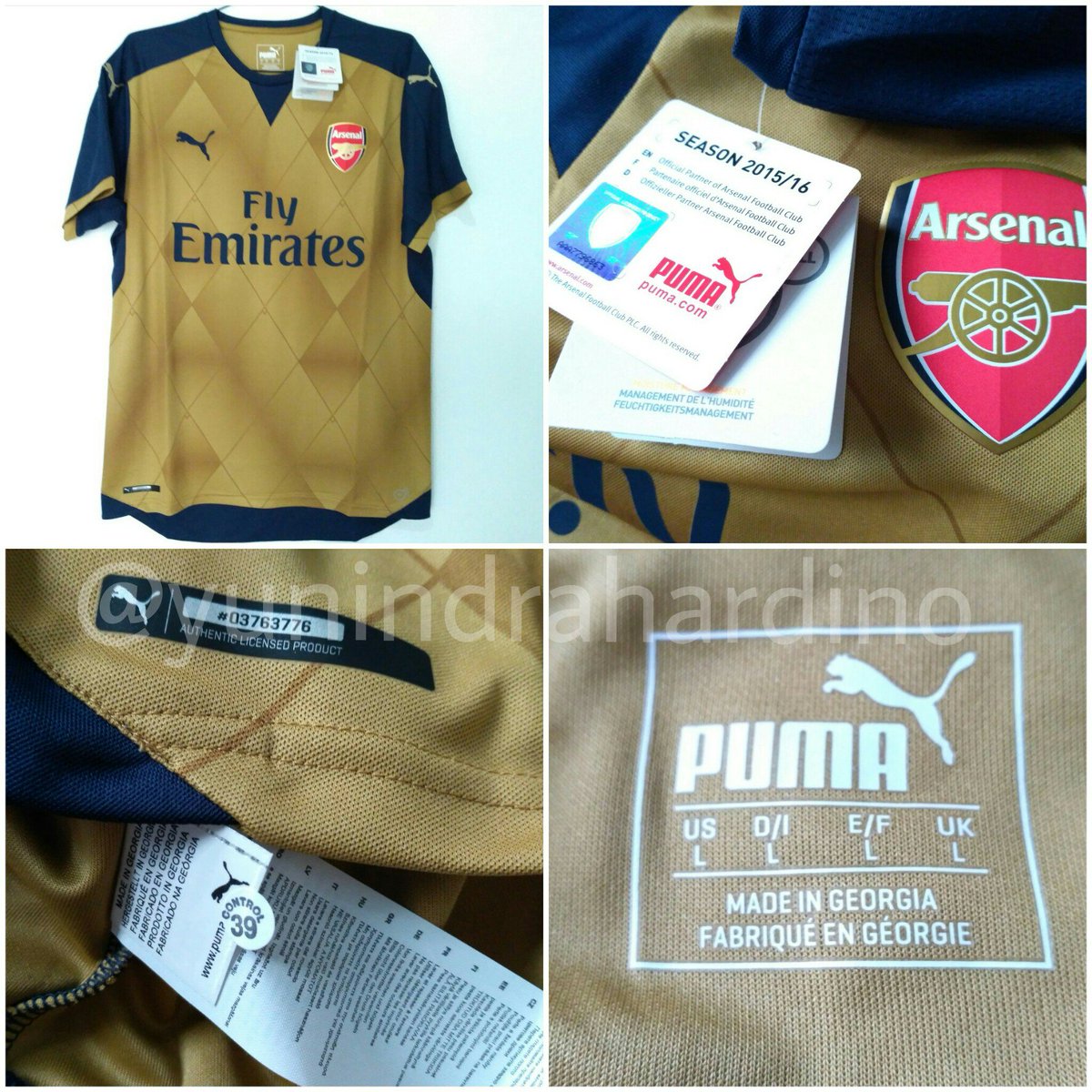 DinoSaursJunior's tweet photo. #jersey4sale #1148
Arsenal Away 2015
Size L
BNWT
350K
082299660782
@crossing_jersey @OyeJersey @mycorner_jersey @jersey_hope 
@SNPJerseyOri https://t.co/6K7YFZL8YU