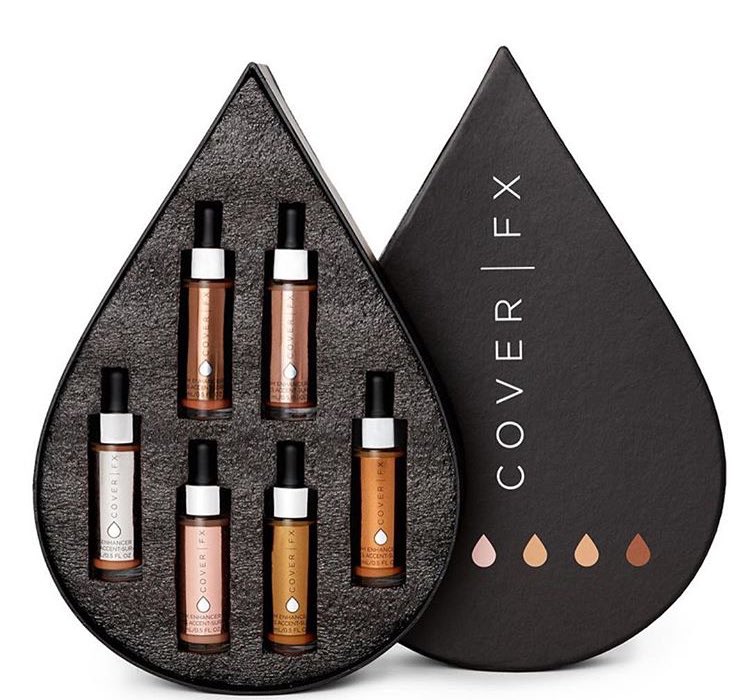 Trendmood's tweet photo. All the #GLOW ✨in one big drop 💧#TheGlowGetterSet by @coverfx #Holidays2016 Look at this Set!!! All 6 #CustomEnhancerDrops https://t.co/NX1jrgQx3H