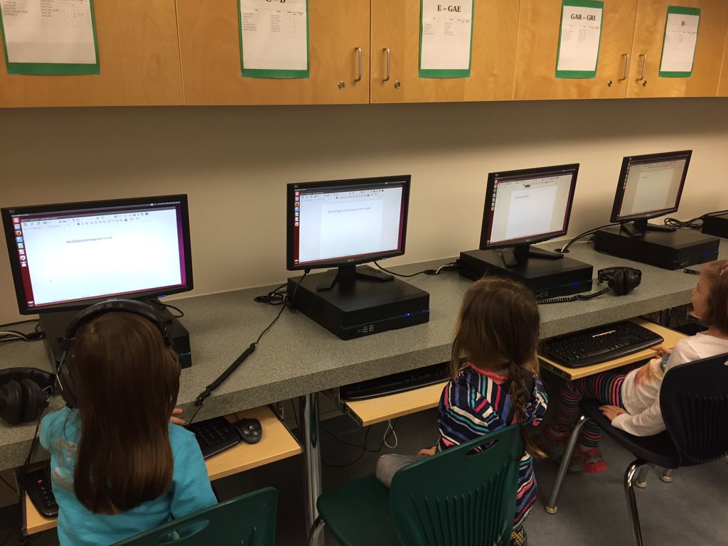 MisterCChan's tweet image. Building computer literacy: 1) log in 2) open a document 3) type the alphabet #teachingfortomorrow #OurFuture