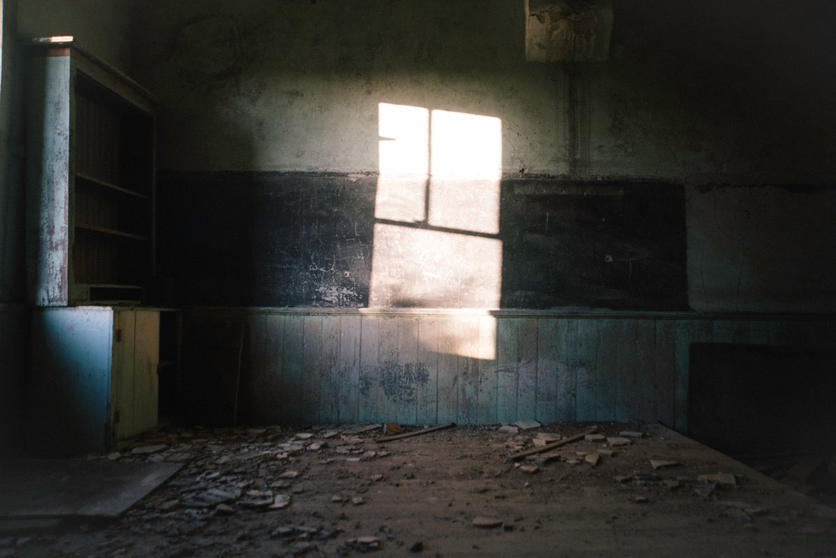 abandoned school house built in 1896