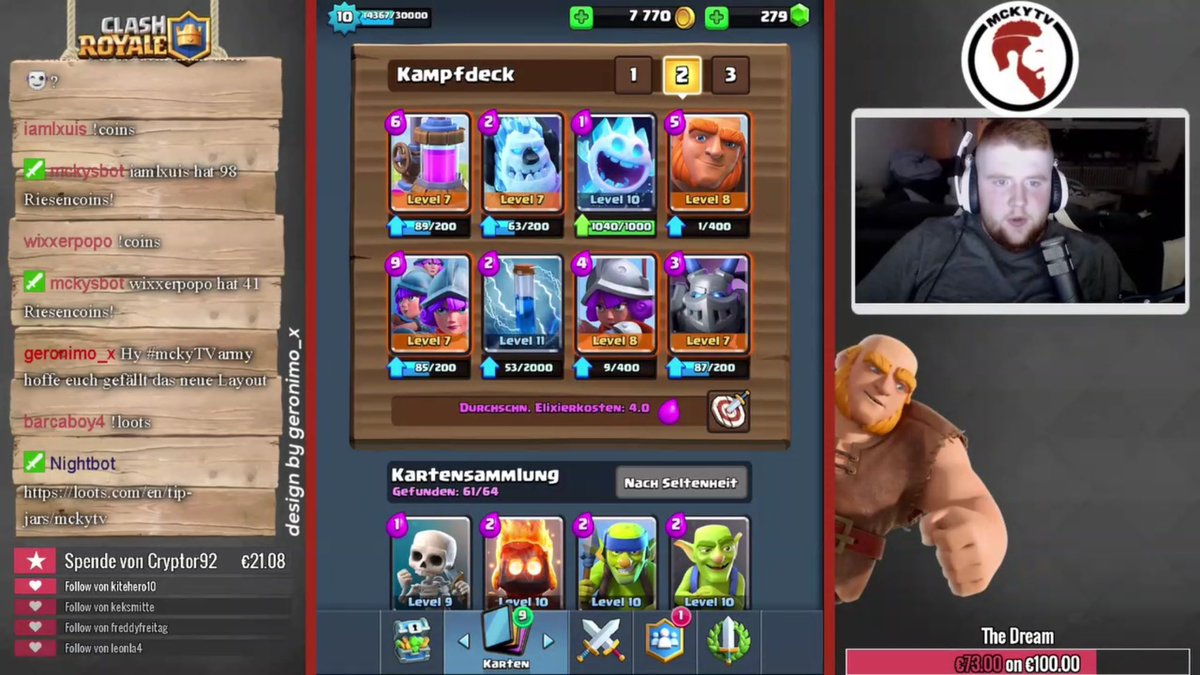 geronimo_design's tweet photo. new Layout by geronimo
https://t.co/lSeb0z69Q9
#mckytv #clashroyale #Geronimo @mcky_tv https://t.co/ahRbrYqel0
