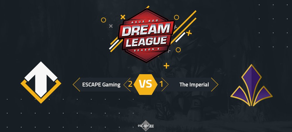 TheEscapeGaming's tweet image. Victory! We scrape by once again after a 2-1 win over @theimperialeu. Well played guys!