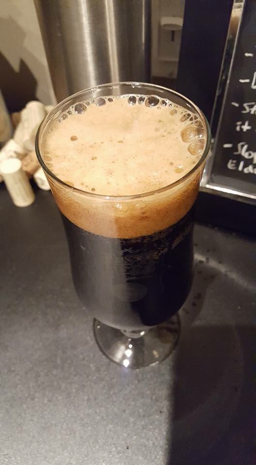 BlogCraftBeer's tweet image. #cheers a friends #local #brew quoted as "I swear God himself lives in this glass. A liquid arc of the covenant of sorts..." 🍻