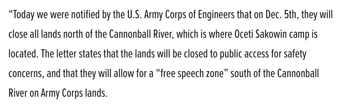 Goingtobelka's tweet photo. The United States of America is a free speech zone! Those enforcing this are #TraitorsInUniform! Protect people, not oil co profit! #NoDAPL https://t.co/IjRJt5Lw0P