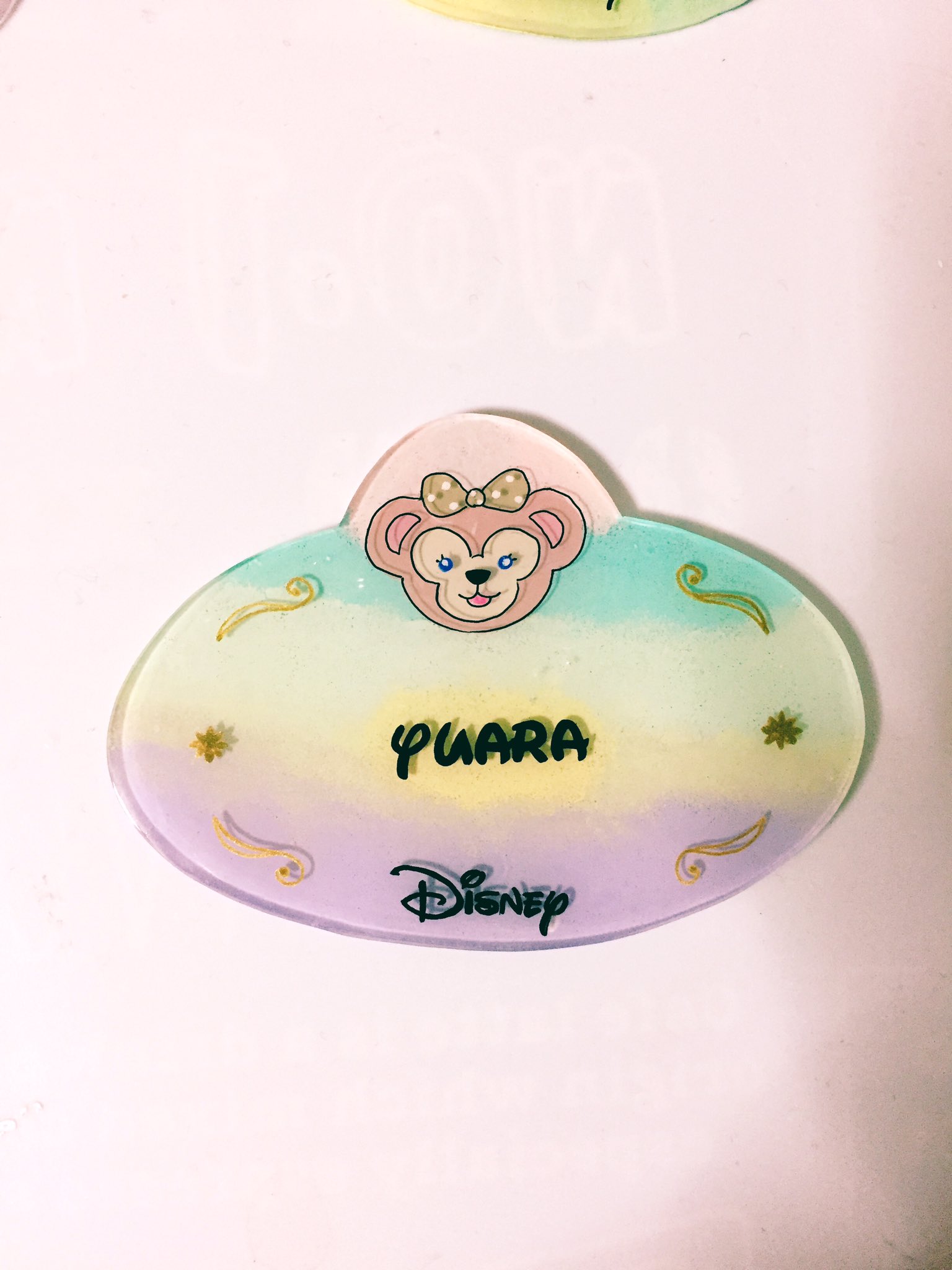 ぁいる Oorer Twitterissa シェリーメイ ネームタグ グラデが難しい ぷらばん プラ板 プラバン ディズニー シェリーメイ ダッフィー ネームタグ ディズニーシー ネームプレート グラデ ハンドメイド 手作り T Co Ewzoaqui7d Twitter