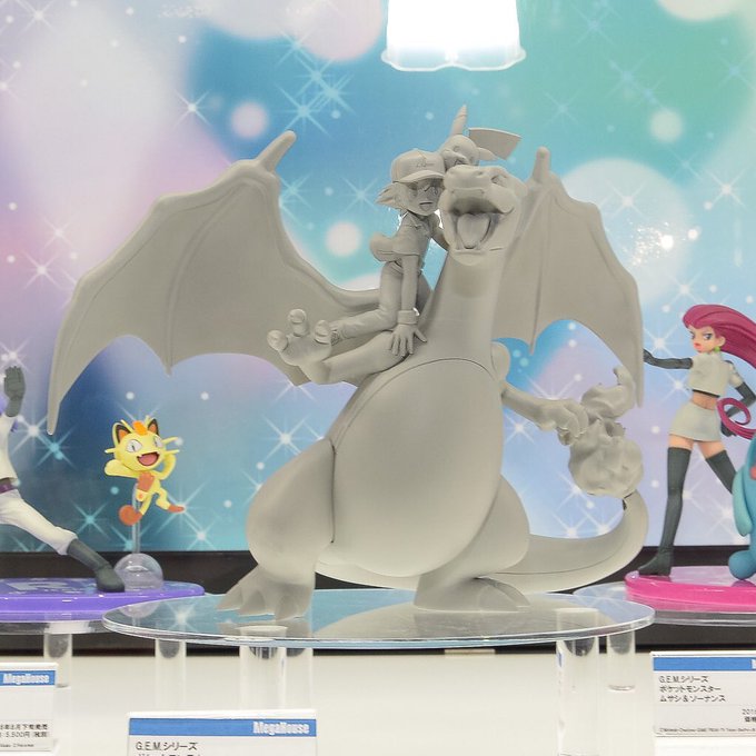 G E M シリーズ サトシ リザードン ピカチュウ フィギュアの原型が公開 ポケモン情報ねっと