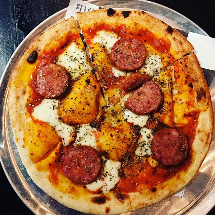 Do you believe in love at first bite? You soon will... #fratellifamous #pizza #foodie #sydneyfoodie