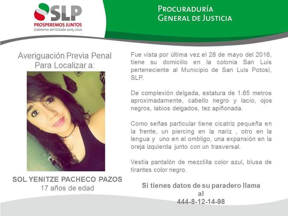 Amalia41629665's tweet photo. @GobEdoSLP Regresen a cinthia paola NI UNA MAS SLP ya basta https://t.co/LelxpJcyT0