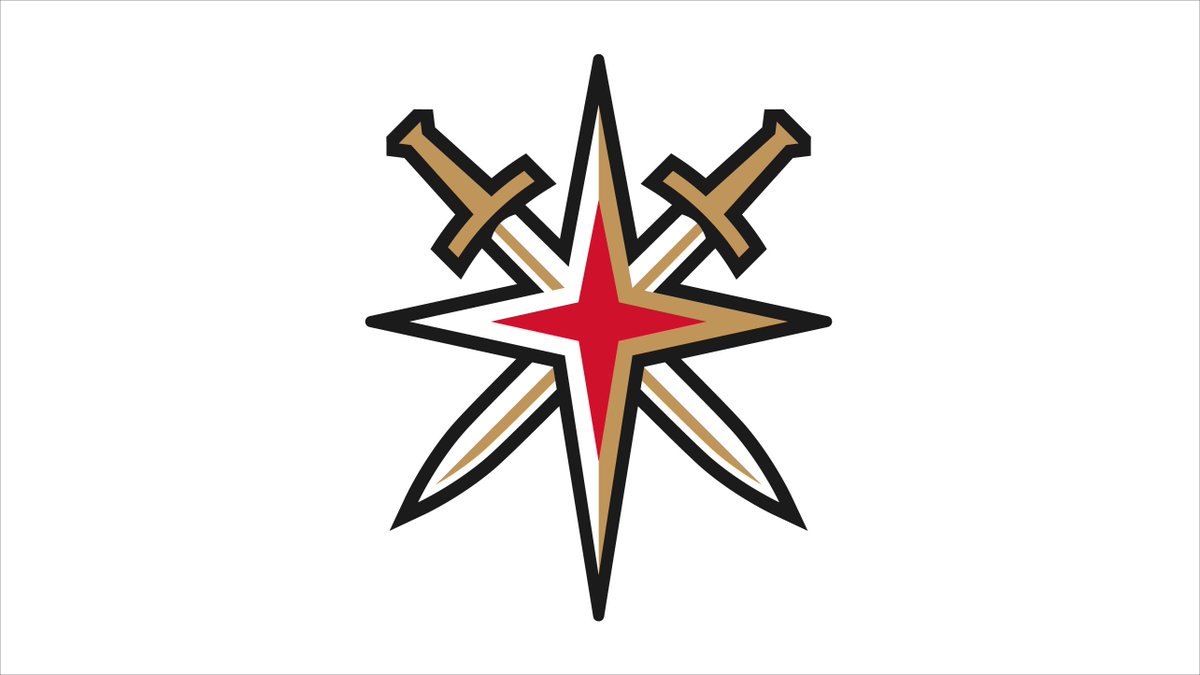 GoldenKnights's tweet photo. Did you know the red in our secondary logo represents the Vegas skyline, desert and beauty of the Red Rock canyons?  #BoldInGold https://t.co/82JddJdl8l