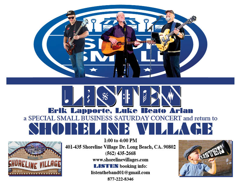 LISTEN doin Small Business Saturday at Shoreline Village!! :)

facebook.com/events/1127511…