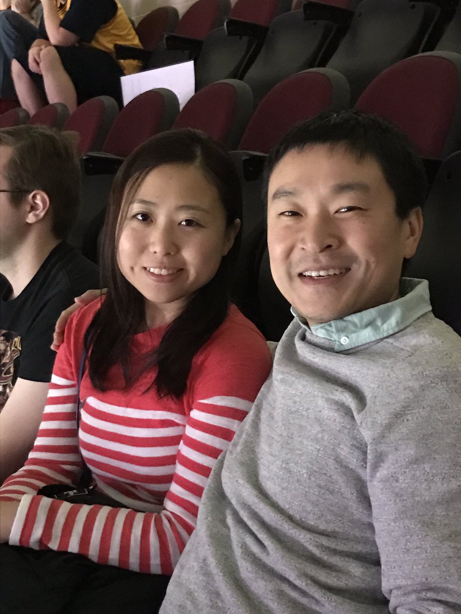 qwertymo13's tweet photo. At the @cavs game with @lucy_lei #AllForOne https://t.co/KJb7xwL3oX