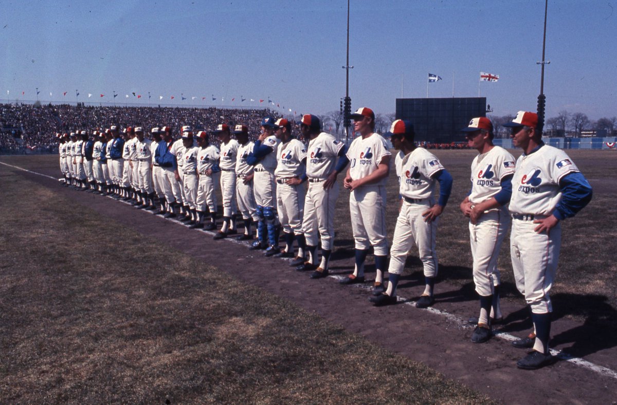 exposmtl's tweet photo. Jarry Park. #Expos https://t.co/I1KVJH6HYy