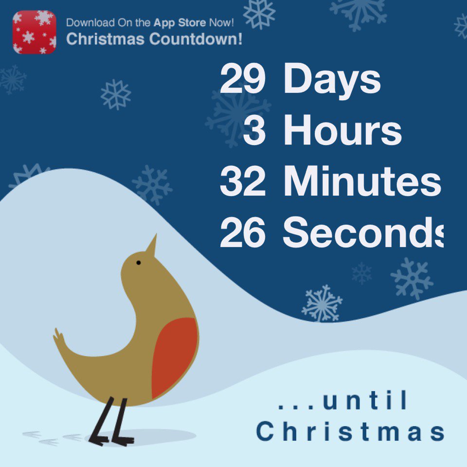 treece_jen's tweet photo. Can't wait until Christmas! #ChristmasCountdown https://t.co/Dd2C5rYh4w