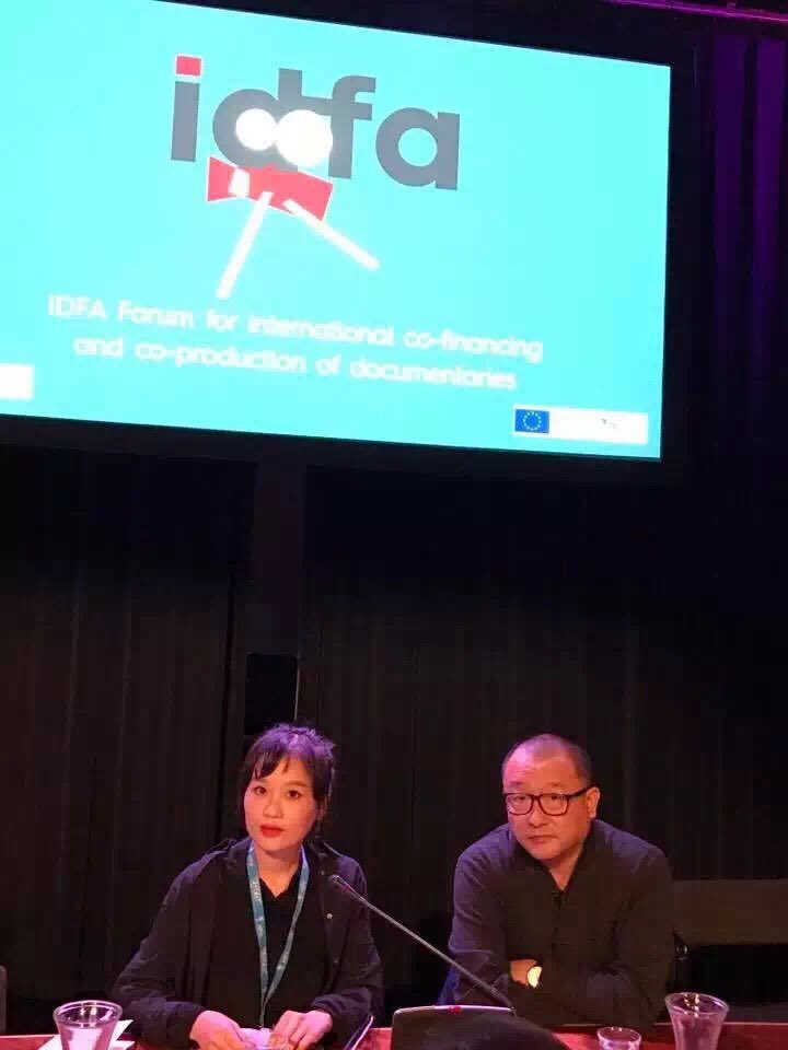 Yishabelle's tweet photo. After Wang Xiaoshuai MY CHINA pitching @ #ASD16, DocIncheon &amp; @idfa,we have coproducers wanting to join the project.Thanks for the support!! https://t.co/v3AxUy0MjC