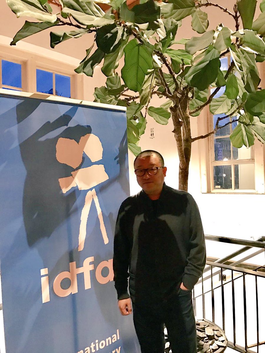 Yishabelle's tweet photo. After Wang Xiaoshuai MY CHINA pitching @ #ASD16, DocIncheon &amp; @idfa,we have coproducers wanting to join the project.Thanks for the support!! https://t.co/v3AxUy0MjC