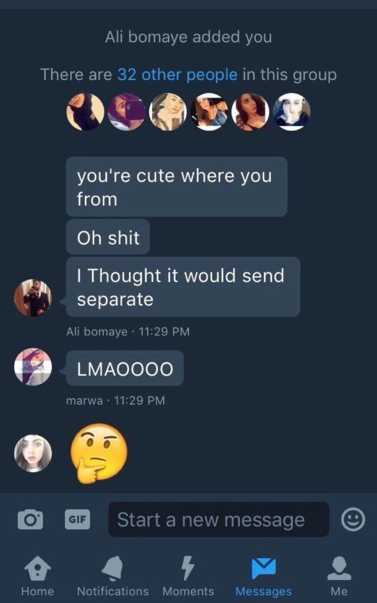 TweetLlkeAGuy's tweet photo. Lmao he threw a Hail Mary https://t.co/8XLmHBihW0
