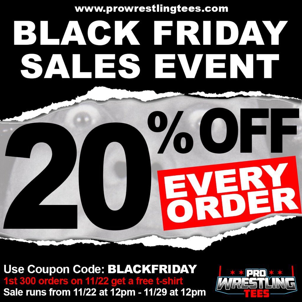 Willie_Mack's tweet photo. It's still #MackFriday so head on over to @ProWrestlingTs and pick up some Willie Mack shirts. #BlackFriday #MackMode #BackTheMack https://t.co/6pkDML0cjS