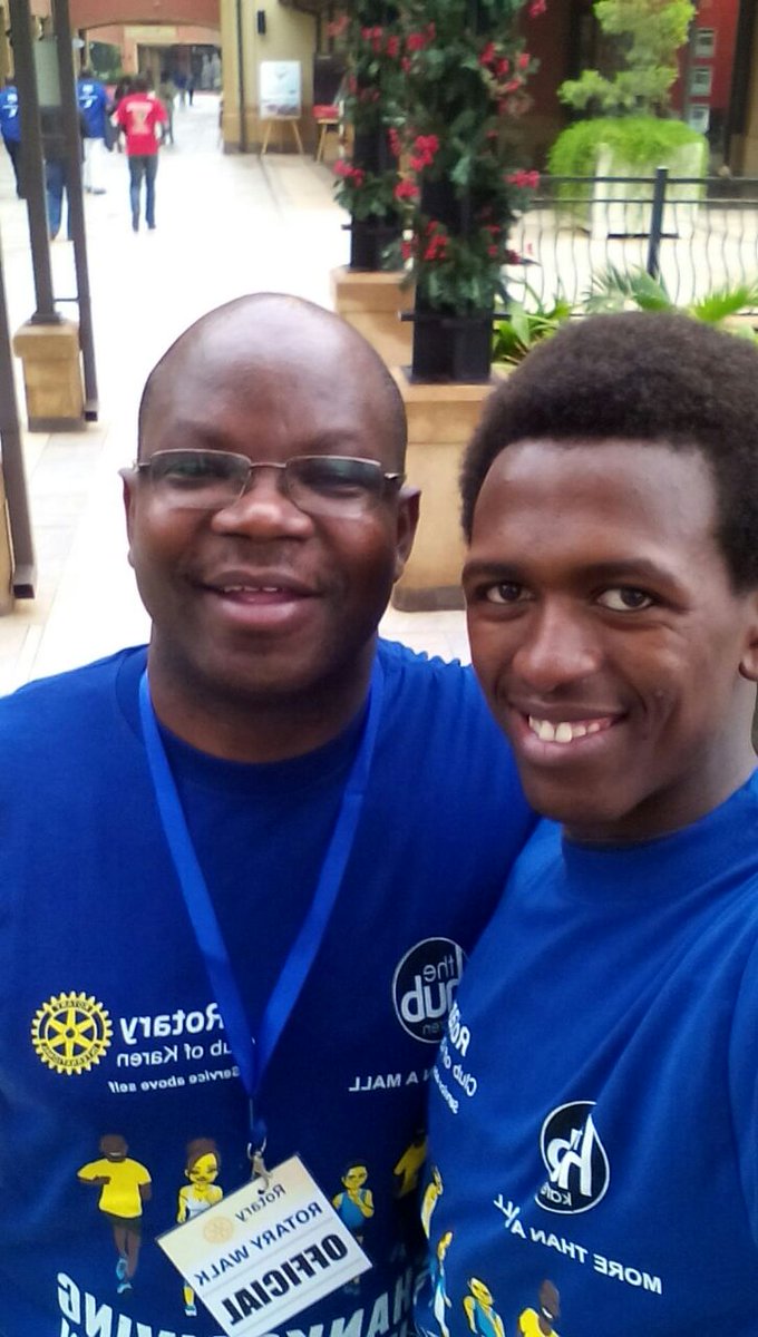 RotaractLimuru's tweet photo. Happening today ..
@RotaryClubKaren 
#ThanksgivingWalk
@TheHubKaren 
Celebrating 100years of Rotary service. https://t.co/UkcYuF3nwI