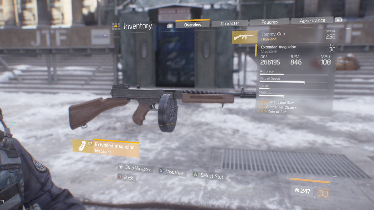 The Division Forums on Twitter: "Tommy Gun with its 1 mod slot is still  beastly. https://t.co/0iawqGQltr" / Twitter