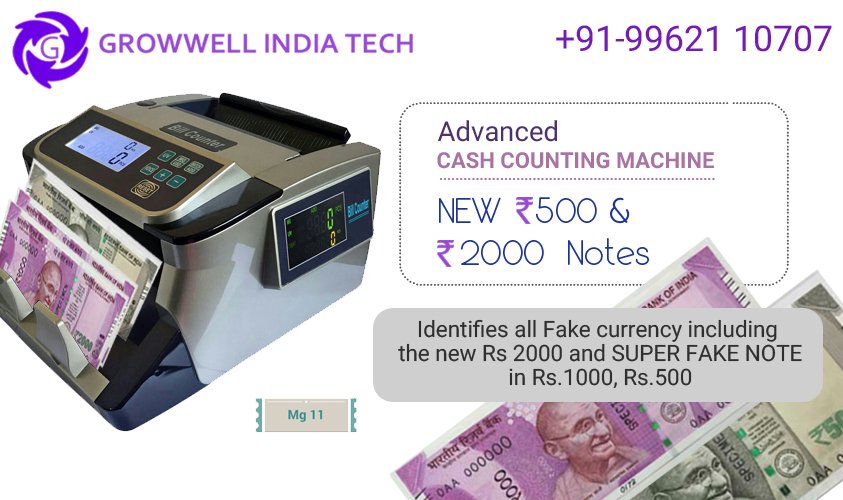 GrowwellIndia's tweet photo. https://t.co/iyf6TcDYhn
#currencycountingmachine #Currency #Cash #cashcountingmechine #loosenotecountingmachine https://t.co/ULucS4NdzZ