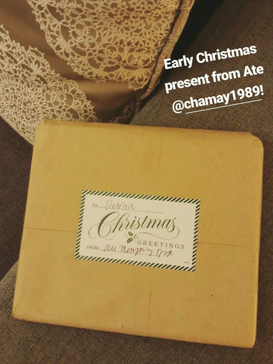 debbietingzon's tweet photo. Early Christmas present from Ate @charlenetingzon! My #Chuva Notebook request arrives in Doha! #Chuvaness #NBS @chuvaness @chuvafinds https://t.co/VSqah9dD9l