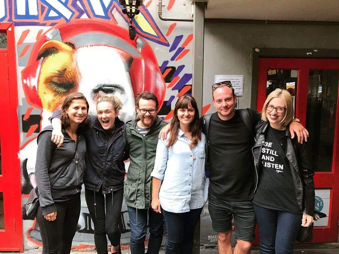 This month, teams from around AUS got together with Rocky, a co-founder of <a href="/sofarsounds/">Sofar Sounds</a>. Here's to a brilliant 2017 of Sofar shows!!