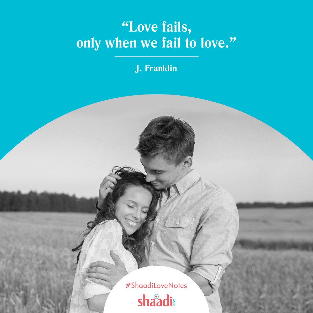ShaadiDotCom's tweet photo. It takes a lot of courage to love someone! :) #ShaadiLoveNotes https://t.co/LPbw3PpCSK