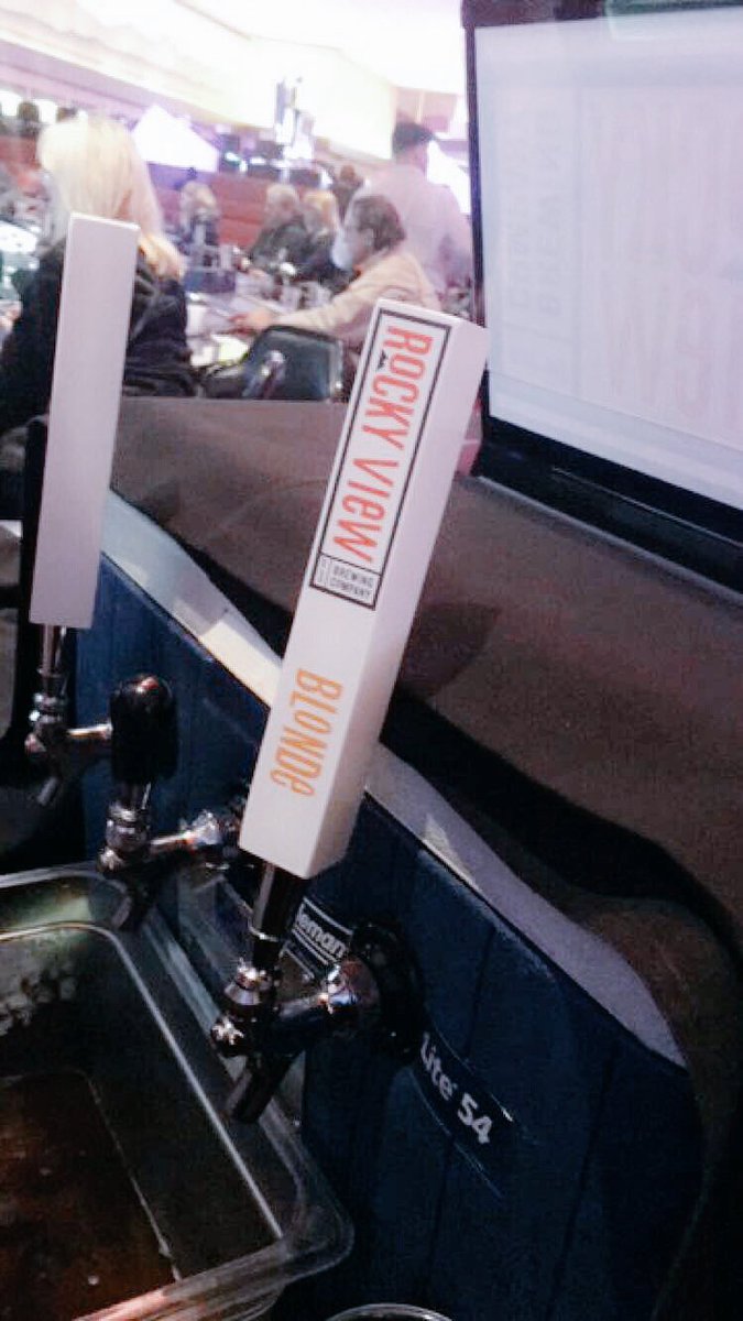 Enjoying our time with the fine folks here at <a href="/GreyEagleResort/">Grey Eagle Resort & Casino</a> with our Blonde and Chocolate Amber #Craftbeer #FridayNightLights