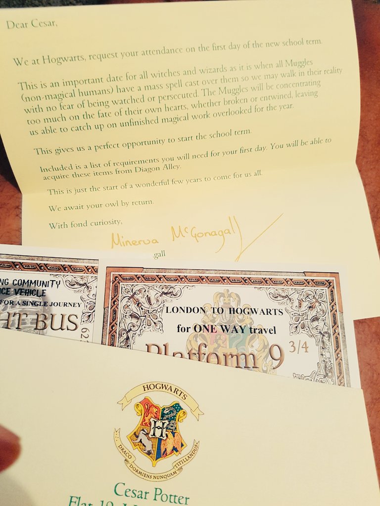 Cesar_or_Ces's tweet photo. #Potter #RealLife #SayNay https://t.co/xZvUxo3Bui