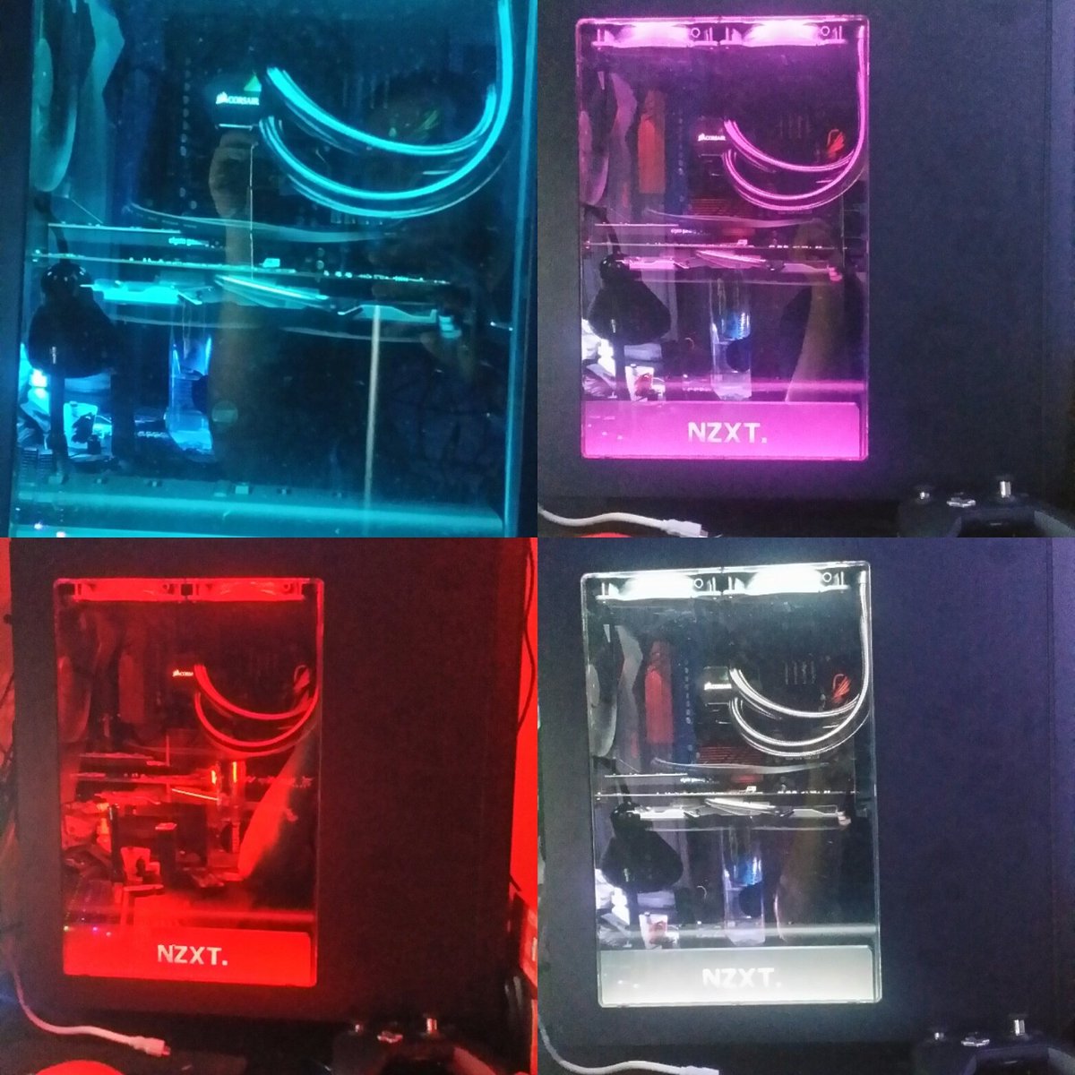 xxrampownagexx's tweet photo. All installed #twitchtv #twitchstream #streaming #elgatogaming #NZXt #watercooling #buildingonabudget #pcbuild #corsair #amd #msigaming https://t.co/msrVzqKZgE